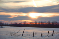 Sunset &  Snow