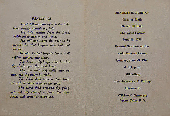 charles burnap funeral card 2